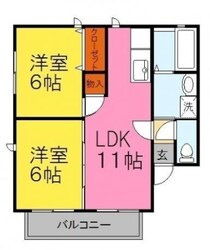 絵領ガーデンの物件間取画像